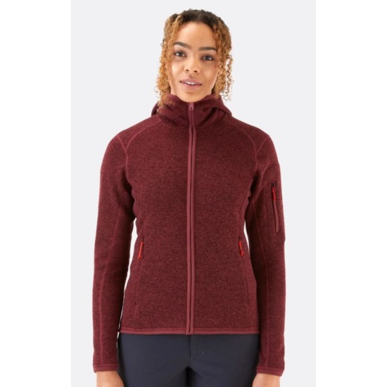 Wmns Rab Quest Hoody Deep Heather