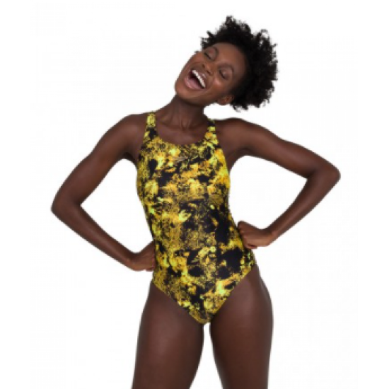 Wmns Speedo ALV PBCK Black/yellow