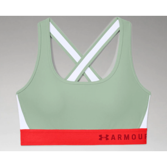 Wmns UA Mid Crossback Sports Bra