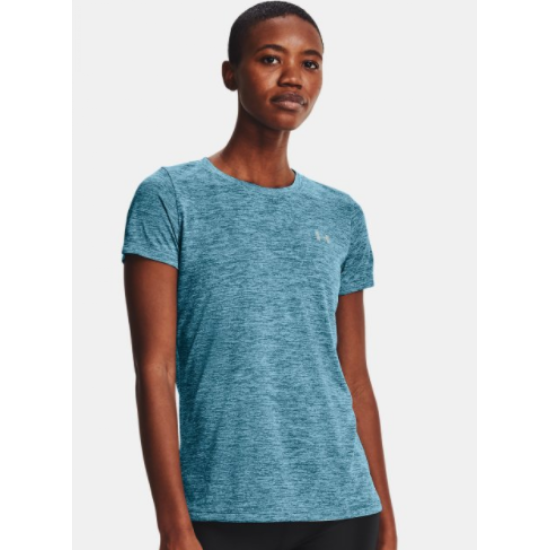 Wmns UA Tech™ Twist T-Shirt Blue