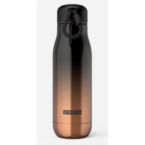 Zoku 18oz Gold Ombre Design Stainless Bottle ZK142-13